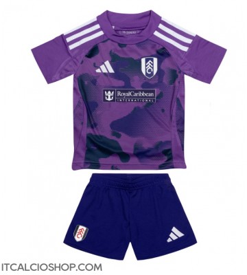 Fulham Terza Maglia Bambino 2024-25 Manica Corta (+ Pantaloni corti)